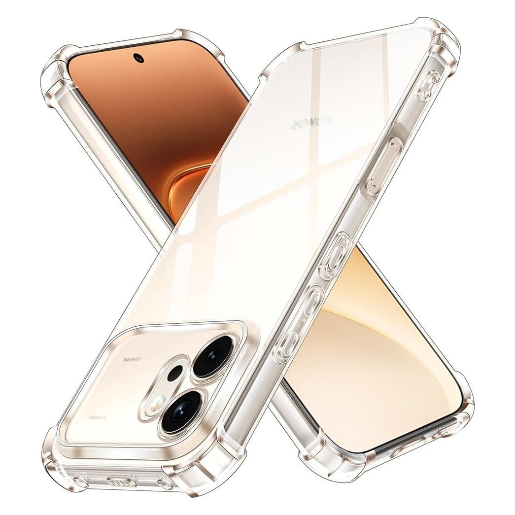 Techsuit - Shockproof Clear Silicone - Honor 600 - Clear (Honor 600) (69419664)