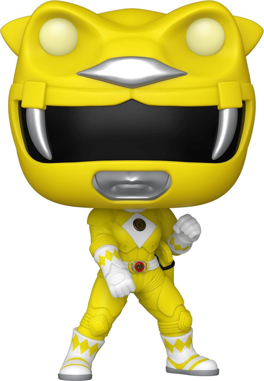Funko POP! Vinylfiguur Power Rangers De Film Gele Ranger Glow in the Dark 9 cm