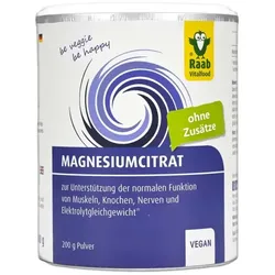 Raab Magnesiumcitrat Pulver 200g