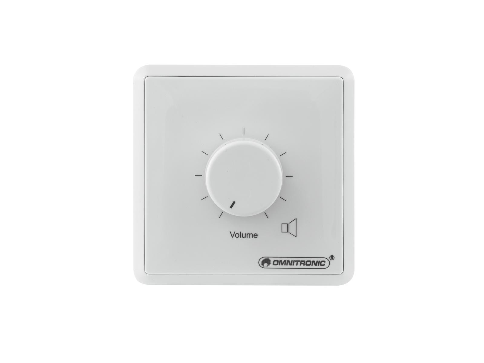 Omnitronic ELA LS-regelaar, 5 Watt, mono, wit