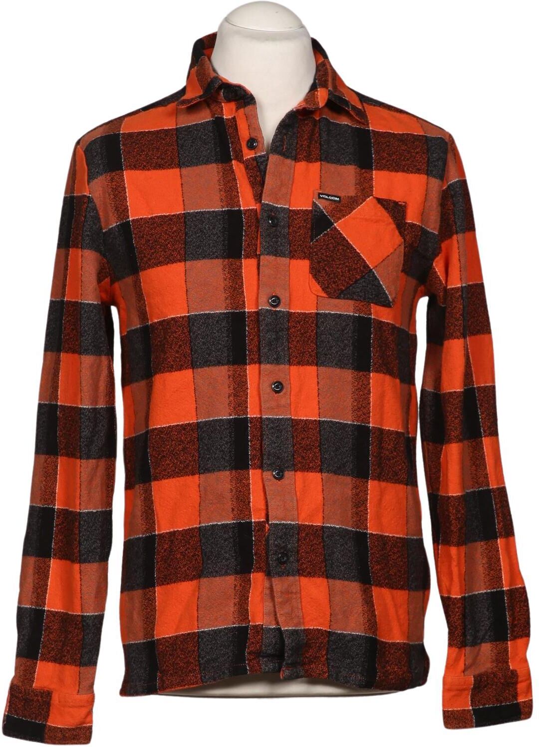 Volcom Herren Hemd, Mehrfarbig, Gr. L, Baumwolle - Second Hand