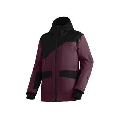 Skijacke MAIER SPORTS "Ovindoli M", Herren, Gr. 58, purpurviolett, 100% Polyester, Jacken Skijacke, Herren Winterjacke wattiert u. wasserdicht