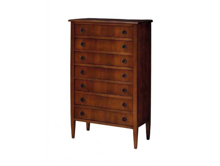 Xlmoebel Hochkommode Holzkommode mit 7 Schubladen in modernem Design (Kommode, 1 St., Hochkommode), Hergestellt in Europa