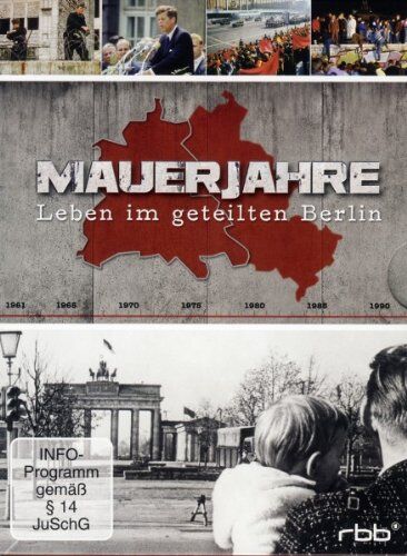 Mauerjahre - Leben im geteilten Berlin [3 DVDs] - Preis vom 09.10.2026 07:28:09 h