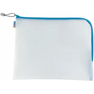 HERMA Reißverschlussbeutel transparent/blau, 1 St. (20015)