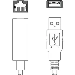 Leuze Adapter-Kabel KDS ET-RJ45#50134949