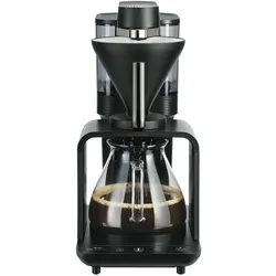 Melitta 1024-11, Filterkaffeemaschine, Schwarz, Silber
