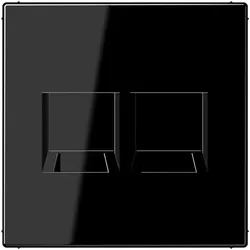 Jung Abdeckung 2-fach LS 1969-2 WE SW