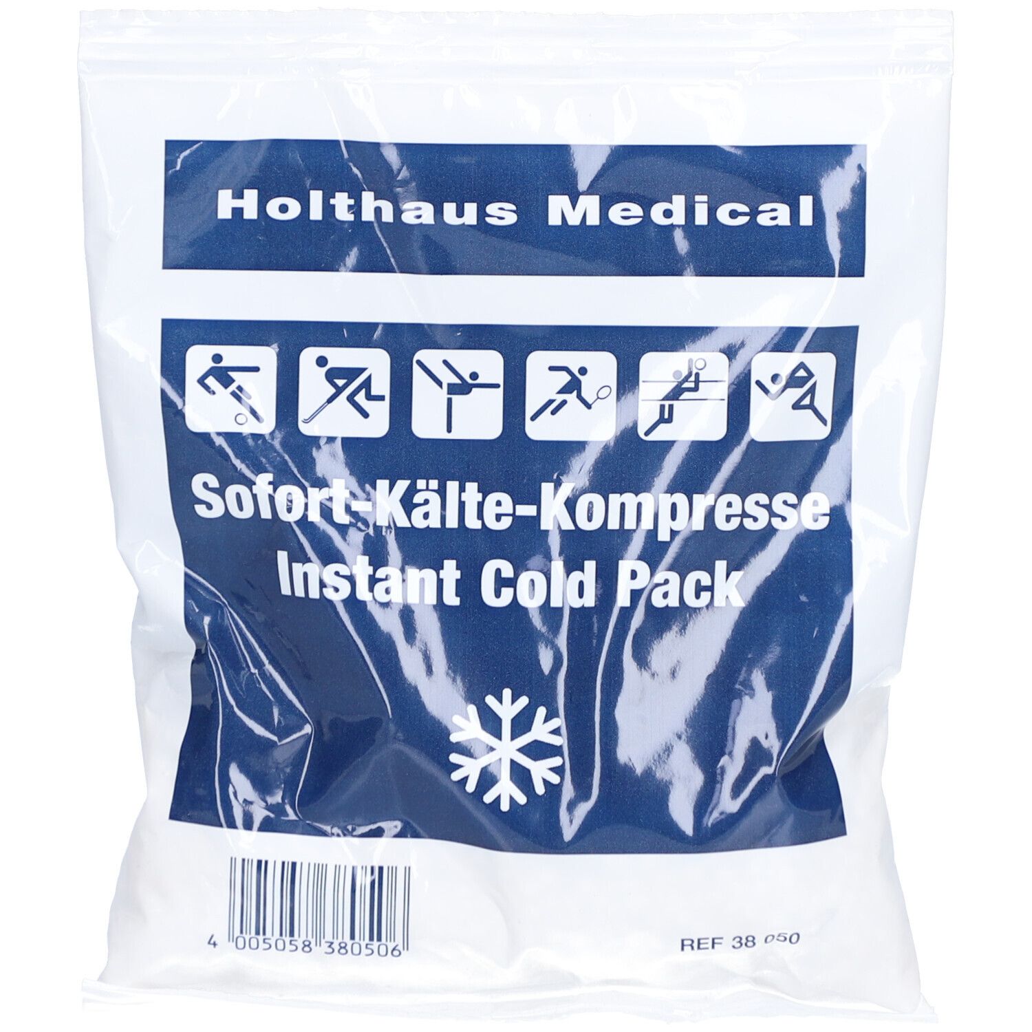 Sofort-Kälte Kompresse 14x15 cm 1 St Kompressen