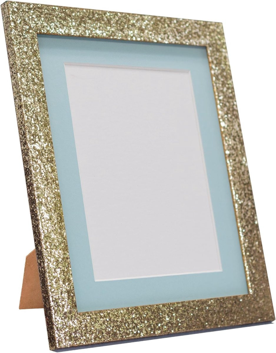 Fotolijstje Cabaret - Frame met passe-partout - Goud - 21 x 10 cm