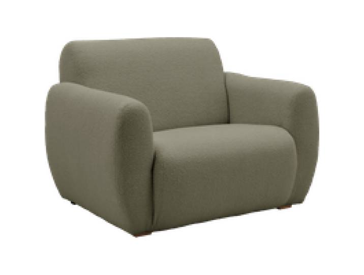 Fauteuil bouclette Ome