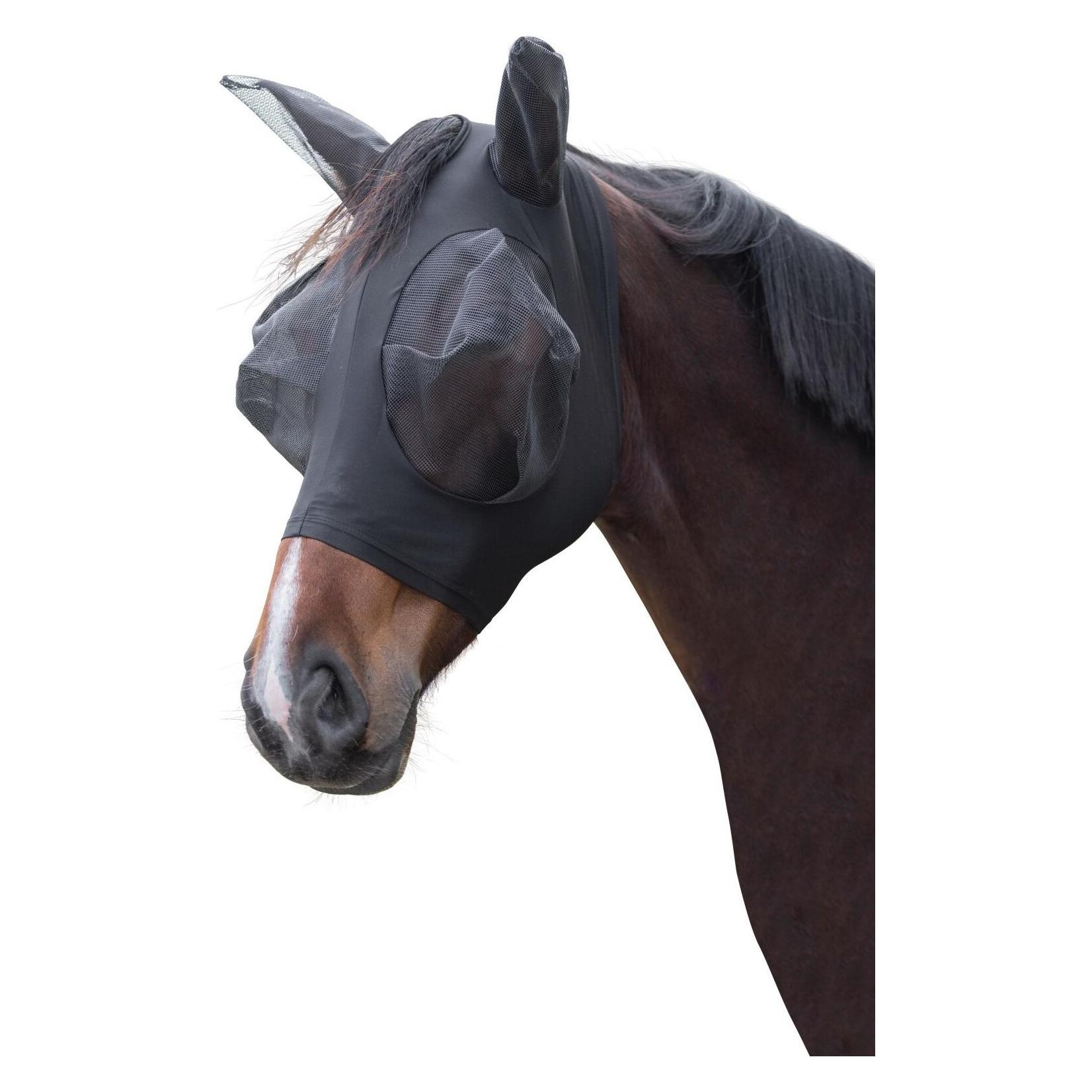 Kerbl Fliegenschutzmaske FinoStrech schwarz, Cob (3229051)