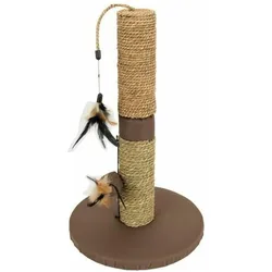 Aime Kratzbaum für Katzen 48 x 30 cm (48 cm, Braun, Natur), Katzenbaum