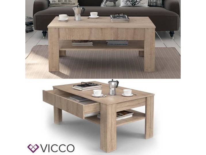 Table basse Milan 92.2x65cm Sonoma Vicco 28911