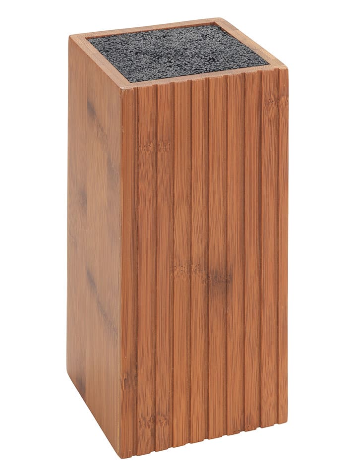 Wenko Messerblock in Hellbraun - (B)10 x (H)22 x (T)10 cm - onesize