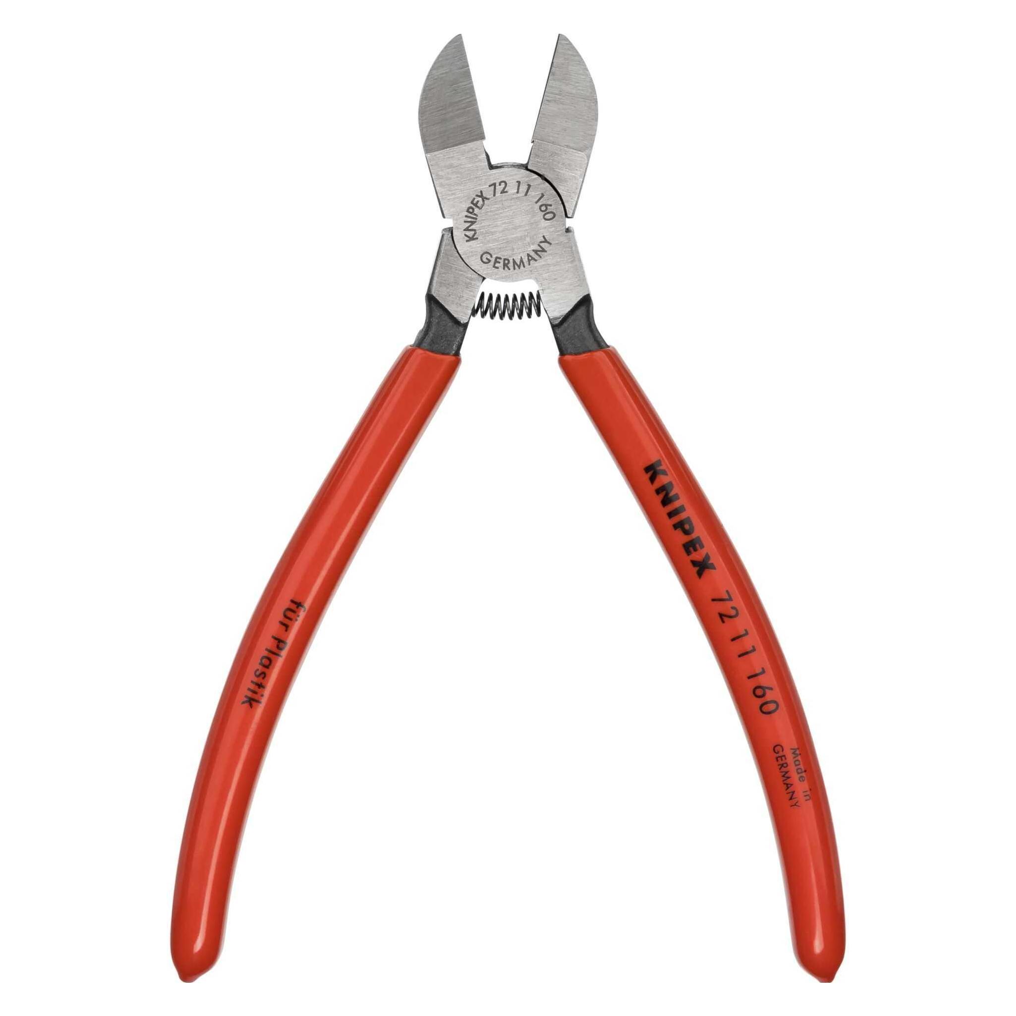 Knipex Seitenschneider für Kunststoff (160 mm) (72 11 160)