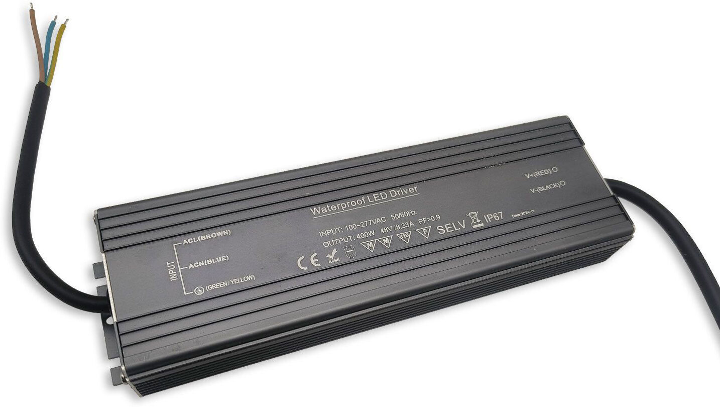Isoled Led Trafo 48v/dc, 400w, Kompakt, Ip67, Selv