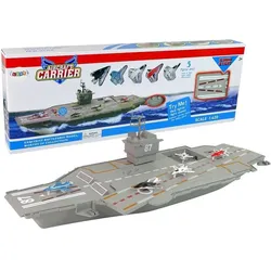 Lean Toys Flugzeugträgerjets 5 Stück Sound Lights