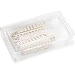 Hager KWL002 Bezeichnungsstreifen 5mm Raster fortlaufend von 1-100 zu je 25 Streifen