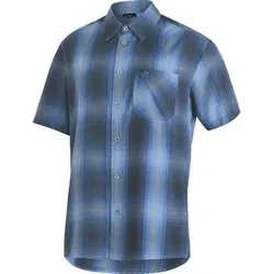 MAIER SPORTS Herren Hemd MAURO He-Hemd 1/2 Arm, Größe 50 in Blau Blau