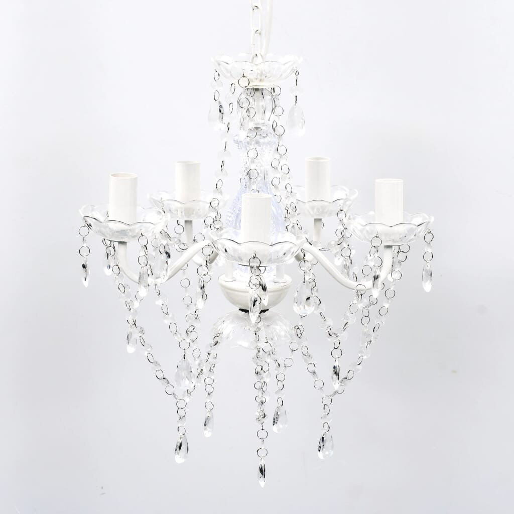 Rosdorf Park Crystal Light 5 Bulbs Transparent