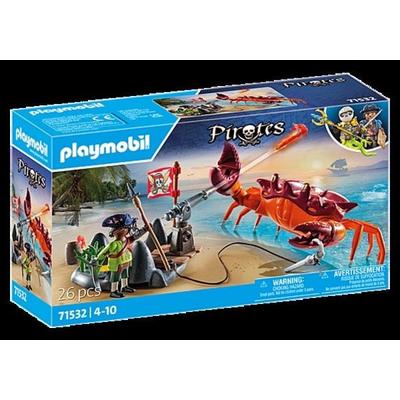 PLAYMOBIL 71532 Kampf gegen die Riesenkrabbe