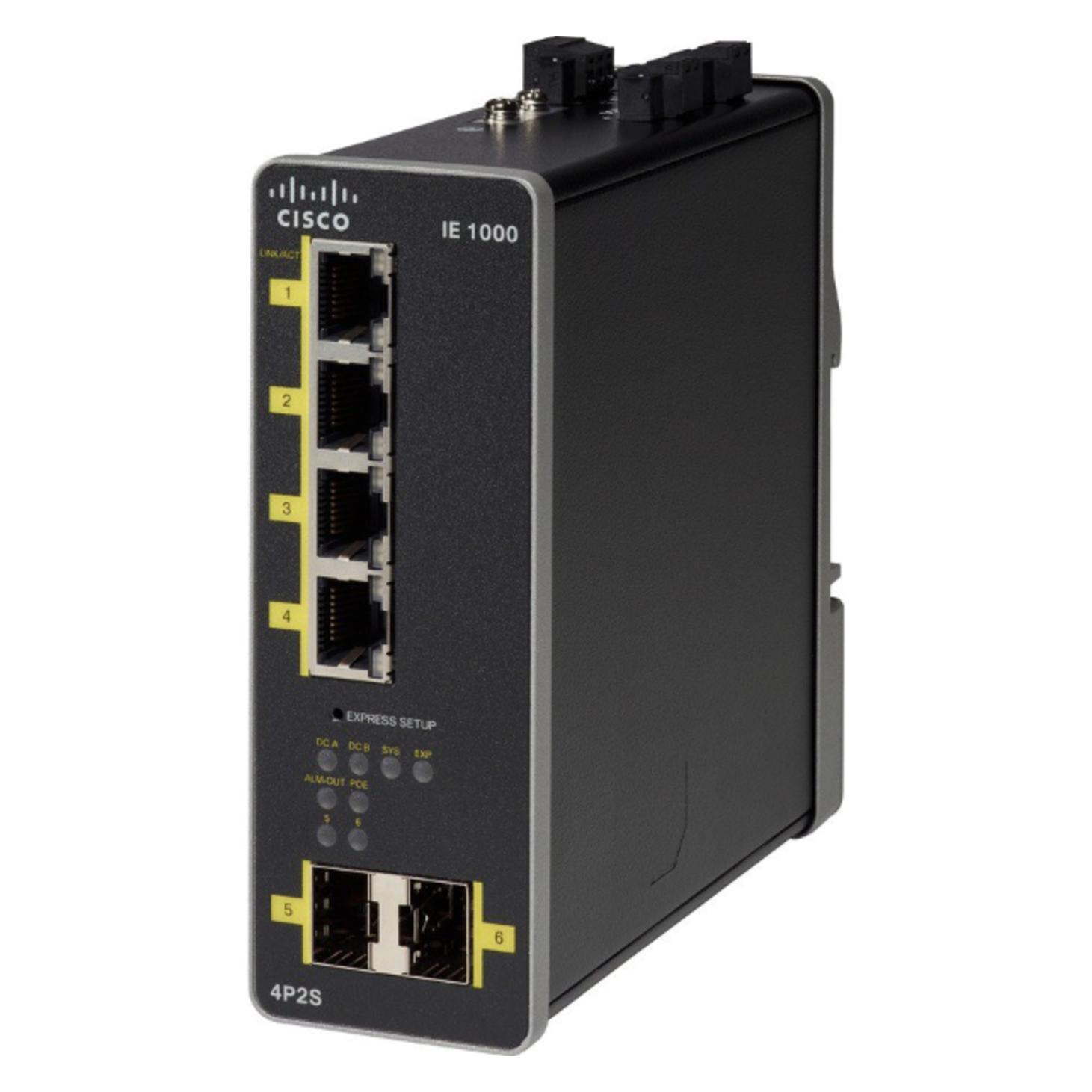 Cisco IE-1000 GUI BASED L2 POE SWITC (4 Ports) (IE-1000-4P2S-LM)
