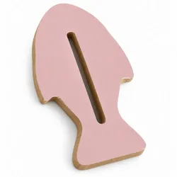 Ersatzteile Katzenlaufrad - Blockierfisch "H" / Pink - Pink