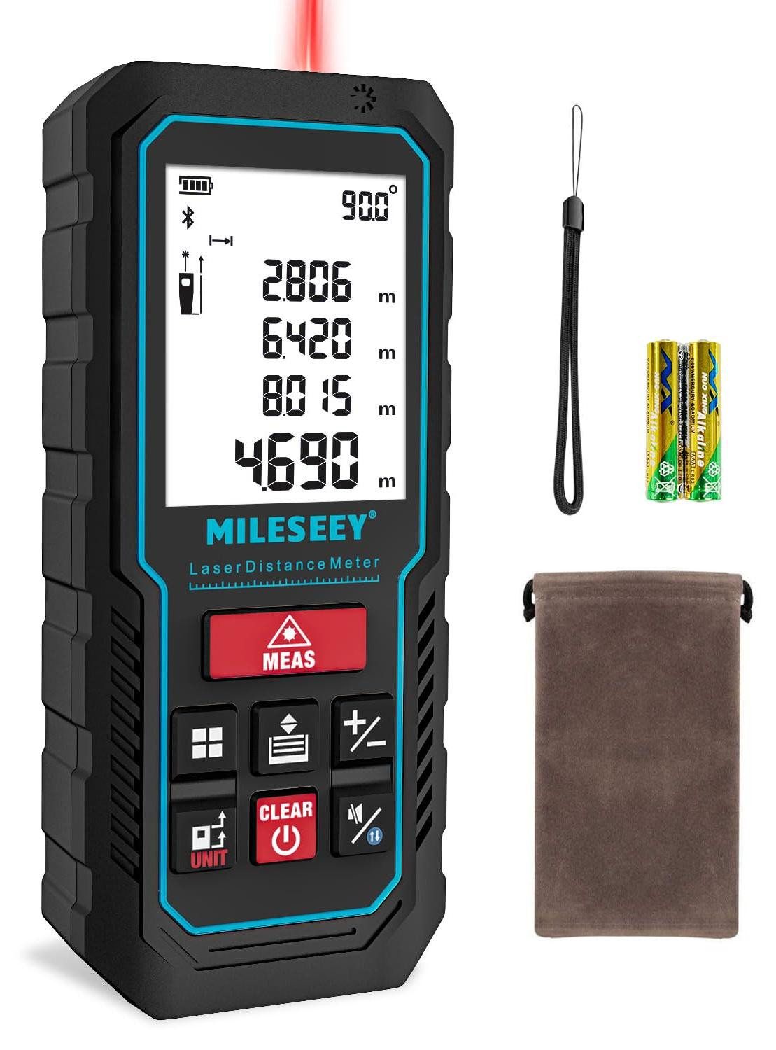 Selius Laserafstandsmeter met Verbeterde Elektronische Hoeksensor