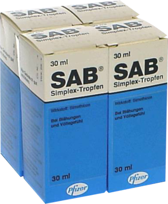 kohlpharma GmbH SAB simplex Suspension zum Einnehmen 4X30 ml 00239758