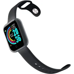 Celly TRAINERBEAT Schwarz (45 mm, ohne SIM), Smartwatch