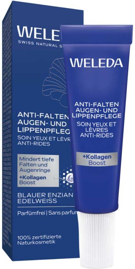 Weleda Anti-Falten Augen- & Lippenpflege Bl. Enzian & Edelweiss 10ml