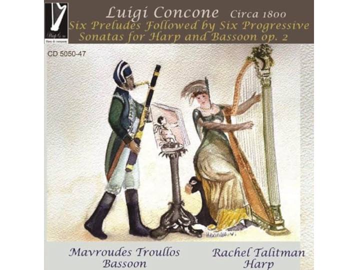 Concone Luigi: Six Preludes Followed By Six Progre