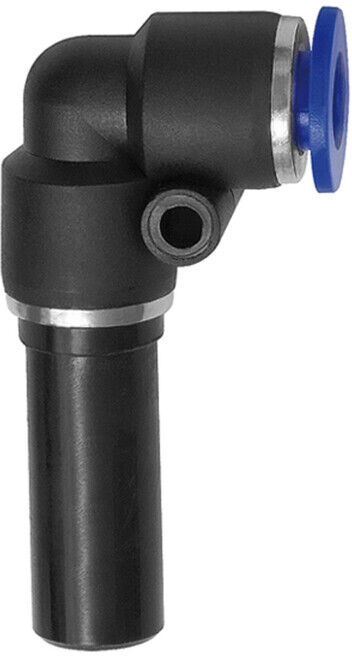 Riegler Raccord en L, embout mâle 12 mm « Série Bleue », Ø tuyau 8 (157.1208-K)