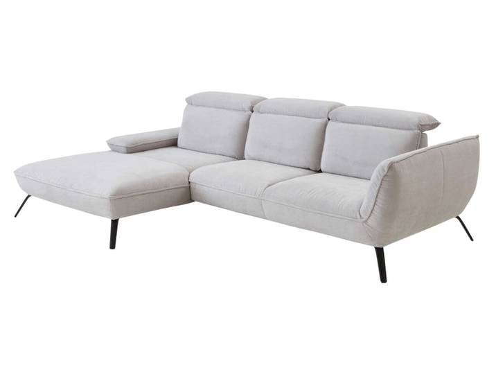 Moderano Longchairkombination BETA, silber, Stoff