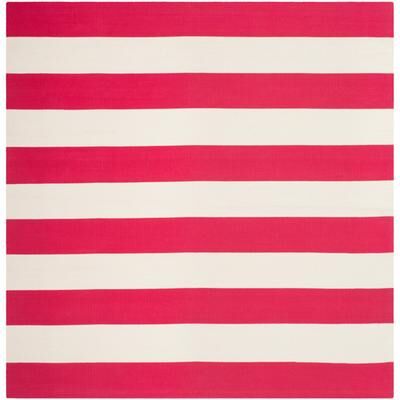 SAFAVIEH Handmade Montauk Caspian Stripe Cotton Flatweave Rug