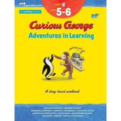 Curious George Adventures in Learning, Kindergarten, Taschenbuch von The Learning Company, Houghton Mifflin Company, 978-0-544-37263-4