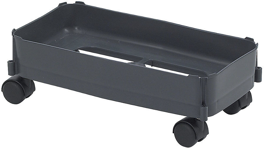 kaiserkraft Fahrgestell, Tragkraft max. 80 kg, für Inhalt 60 l, Rollen für harte Böden