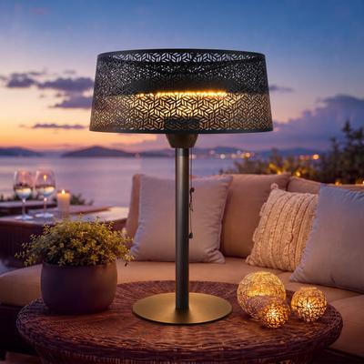 LTMATE 1500W Portable Tabletop Outdoor Halogen Electric Patio Heater - N/A