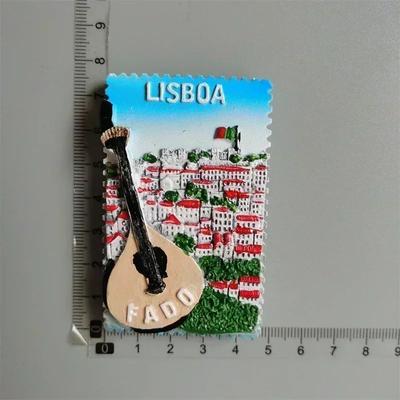Uplift Treasures Portugal Souvenir Fridge Magnet Resin Travel Collection lisboa Fado
