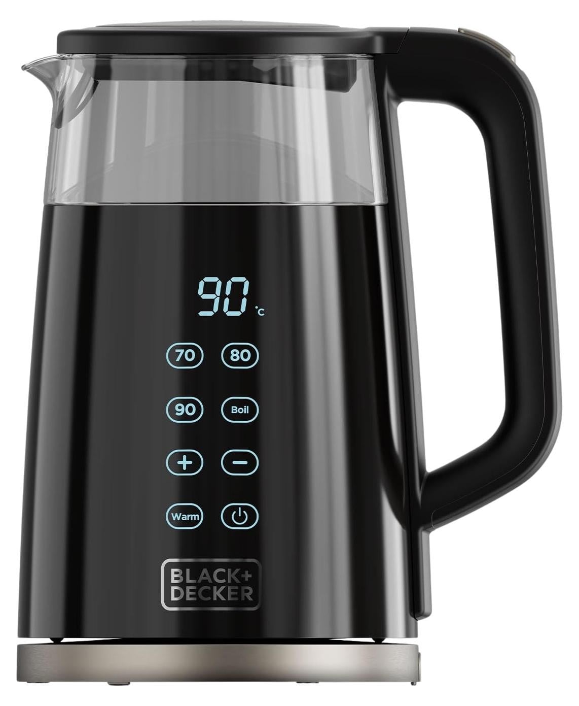 Black & Decker BXKE2206E digitale waterkoker, 2200W, 1,7 l