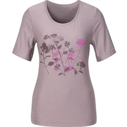ENERGETICS Damen Shirt Da.-T-Shirt Janna, Größe 46 in Lila Lila