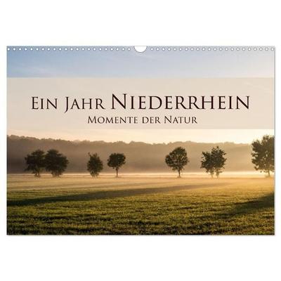 Ein Jahr Niederrhein Momente der Natur (Wandkalender 2027 DIN A3 quer), CALVENDO Monatskalender