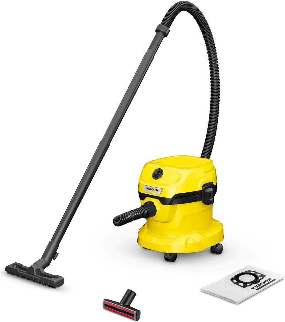 Bidone aspiratutto Karcher 1 628 017 0 WD 2 PLUS V 12 4 18 PET Yellow