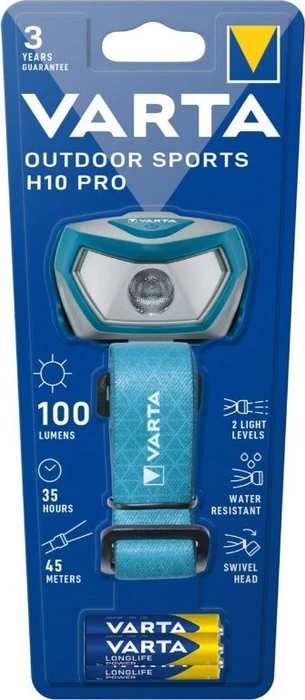 Varta Outdoor Sports H10 Pro 3AAA mit Batt.