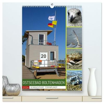 Sehnsuchtsort Ostseebad Boltenhagen (hochwertiger Premium Wandkalender 2026 DIN A2 hoch), Kunstdruck in Hochglanz