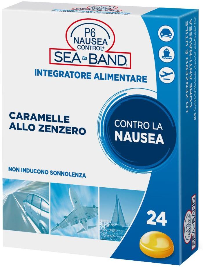 CONSULTEAM Srl Seaband P6, Nausea Control, 24 Caramelle