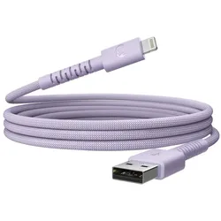 Stecker Rundkabel Lightning auf USB A 2 m  2ULC201DL2 (Violett) 