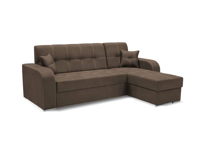 Ecksofa MISOL Rechts Braun (Yuma 38)