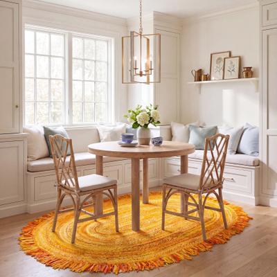 SAFAVIEH Handmade Braided Libby Country Cotton Rug with Fringe